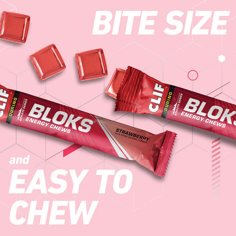 CLIF SHOT BLOKS 60g Strawberry