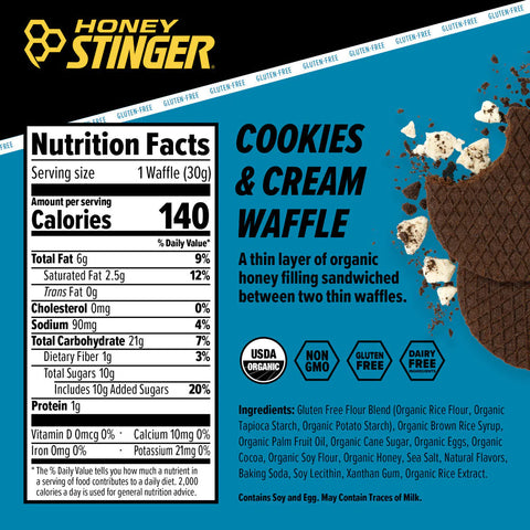 Honey Stinger ORGANIC WAFFLE 30g