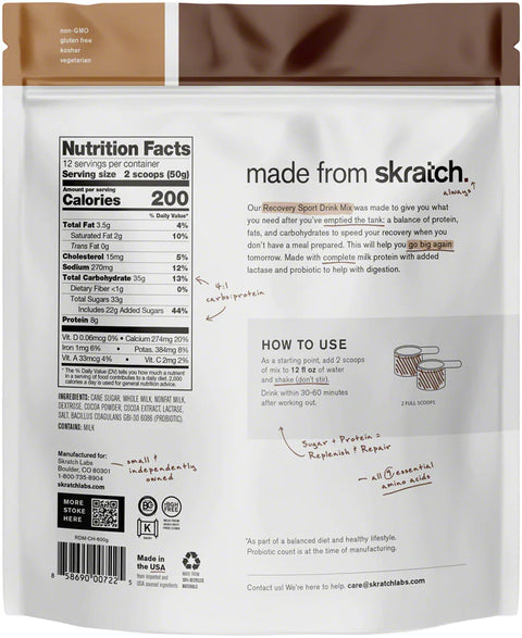 SKRATCH LABS SPORT RECOVERY DRINK MIX