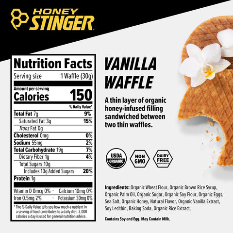 Honey Stinger ORGANIC WAFFLE 30g