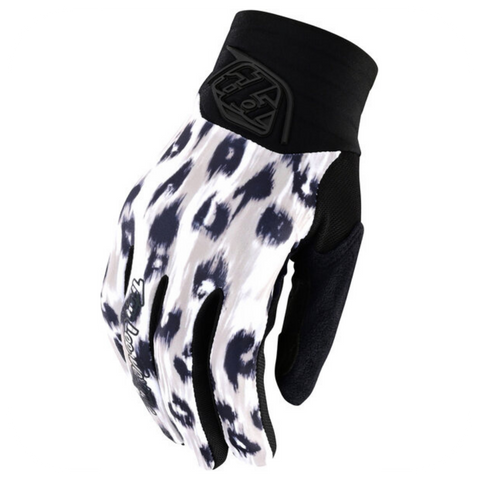 Troy Lee Designs W's LUXE GLOVE Wild Cat White 2XL