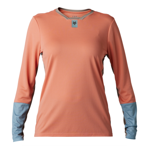 FOX WOMEN'S DEFEND LS JERSEY