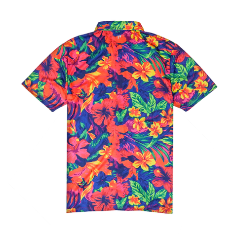 HandUp HAWAIIAN SHIRT Pink Miami Floral