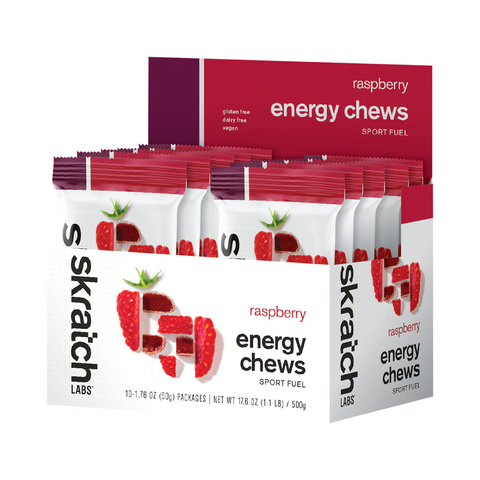 BULK (BOX OF 10) - SKRATCH LABS SPORT ENERGY CHEWS 50g