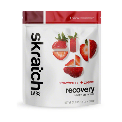 SKRATCH LABS SPORT RECOVERY 600g Strawberry + Cream