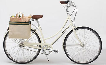 Linus SHOPPER sand/green