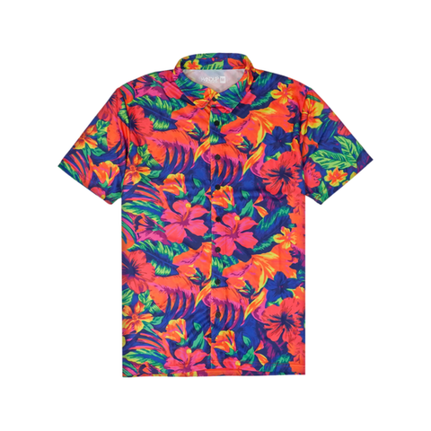 HandUp HAWAIIAN SHIRT Pink Miami Floral