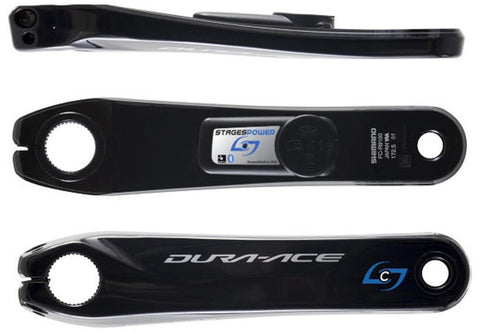 STAGES GEN 3 POWER Left (Dura-Ace R9100) 165mm black